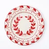Dinner Plates<Mrs. Alice Elizabeth Red Garland Dinner Plate