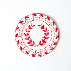 Starter Plates<Mrs. Alice Elizabeth Red Garland Starter Plates