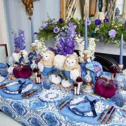 Napkins | Mrs. Alice Monogram<Mrs. Alice Eloise Blue & Navy Napkins (Set of 4)