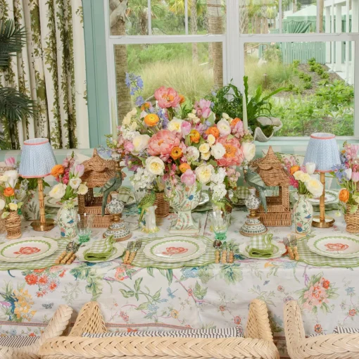 Summer Table Linen | Placemats<Mrs. Alice Eloise Green Gingham Placemats (Set of 4)