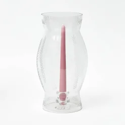Summer Glassware | Summer Candleware<Mrs. Alice Engraved Glass Lantern