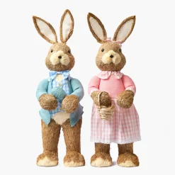 Spring Decorations<Mrs. Alice Extra Large Mr & Mrs Easter Bunny (Pair)