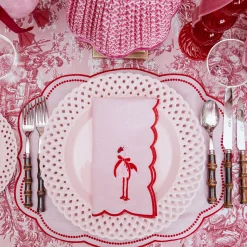 Glasses<Mrs. Alice Faye Flamingo Glasses (Set of 4)