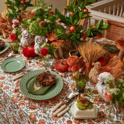 Autumn Decorations<Mrs. Alice Feather Wreath (Set of 4)