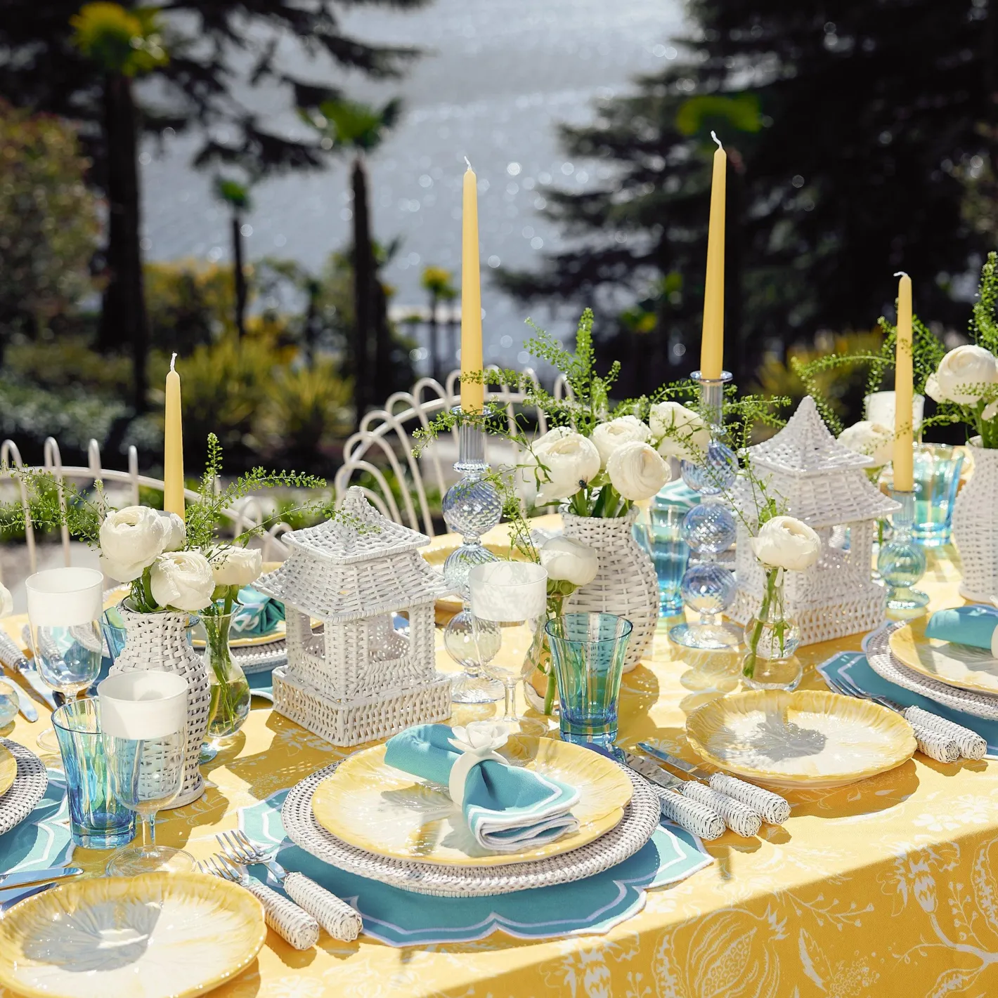 Napkin Rings & Bows | For The Hostess<Mrs. Alice Fiore Porcelain Napkin Rings (Set of 4)