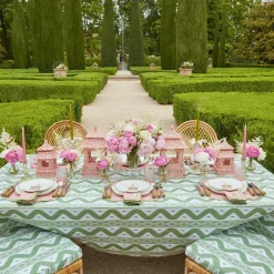 Napkins | Mrs. Alice Monogram<Mrs. Alice Fleur Pink Napkins (Set of 4)