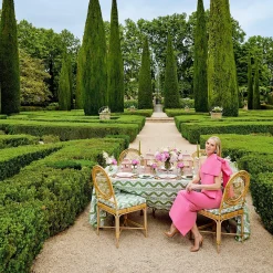 Table Linen Sets | Mrs. Alice Monogram<Mrs. Alice Fleur Pink Placemats & Napkins (Set of 4)