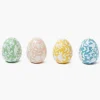 Spring Decorations<Mrs. Alice Floral Tole Eggs (Set of 4)