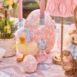 Spring Decorations<Mrs. Alice Floral Tole Eggs (Set of 4)
