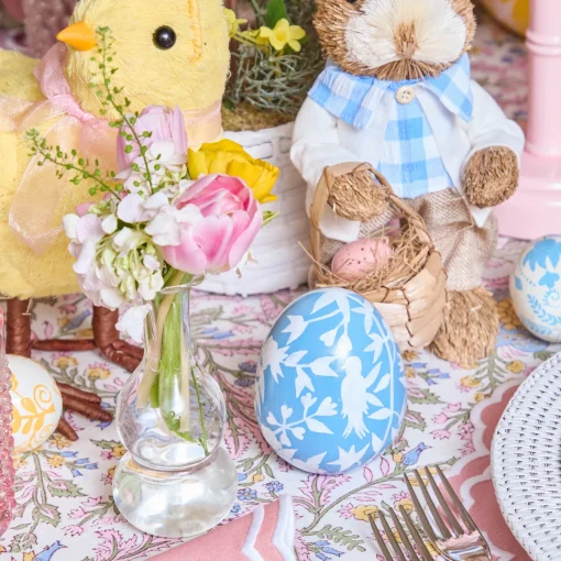 Spring Decorations<Mrs. Alice Floral Tole Eggs (Set of 4)
