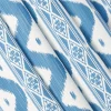 Serena Fresson Fabrics<Mrs. Alice French Blue Ikat Stripe Fabric