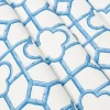 Serena Fresson Fabrics<Mrs. Alice French Blue Shaded Bamboo Fabric