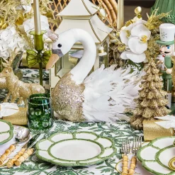 Christmas Decorations<Mrs. Alice Giselle Glitter Swan (Pair)