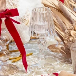 Summer Glassware | Summer Candleware<Mrs. Alice Glass Lantern Tea Light Holder (Pair) - 18cm