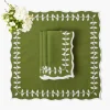 Napkins | For The Chalet<Mrs. Alice Green Bow Laurel Napkins (Set of 4)