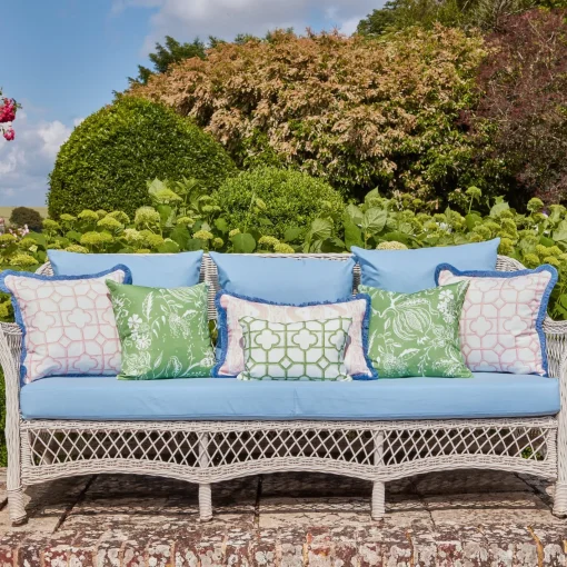 Serena Fresson Fabrics<Mrs. Alice Green Chelsea Square Fabric