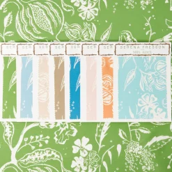 Serena Fresson Fabrics<Mrs. Alice Green Chelsea Square Fabric