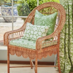Serena Fresson Fabrics<Mrs. Alice Green Chelsea Square Fabric