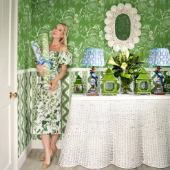 Serena Fresson Wallpapers<Mrs. Alice Green Chelsea Square Wallpaper