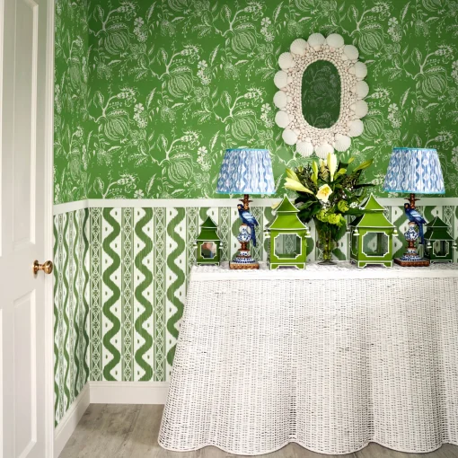 Serena Fresson Wallpapers<Mrs. Alice Green Chelsea Square Wallpaper