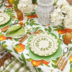 Dinner Plates | Crockery Sets<Mrs. Alice Green Garland Dinner Plates (Set of 4)