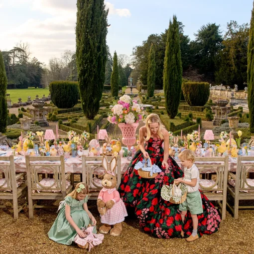 Spring Decorations<Mrs. Alice Green Gingham Basket