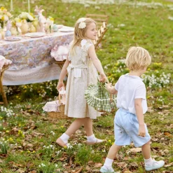 Spring Decorations<Mrs. Alice Green Gingham Basket