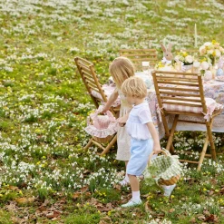 Spring Decorations<Mrs. Alice Green Gingham Basket