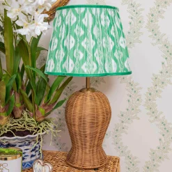 Lampshades<Mrs. Alice Green Ikat Lampshade (30cm)