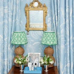 Lampshades<Mrs. Alice Green Ikat Lampshade (30cm)