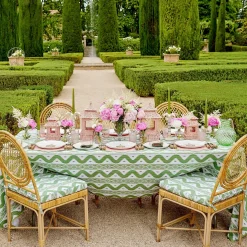 Summer Table Linen | Tablecloths<Mrs. Alice Green Ikat Tablecloth