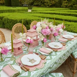 Summer Table Linen | Tablecloths<Mrs. Alice Green Ikat Tablecloth