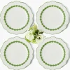 Dinner Plates | Crockery Sets<Mrs. Alice Green Laurel Dinner Plates (Set of 4)