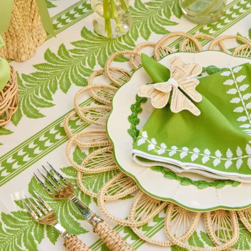 Dinner Plates | Crockery Sets<Mrs. Alice Green Laurel Dinner Plates (Set of 4)