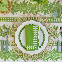 Dinner Plates | Crockery Sets<Mrs. Alice Green Laurel Dinner Plates (Set of 4)