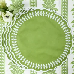 Placemats<Mrs. Alice Green Laurel Placemats (Set of 4)