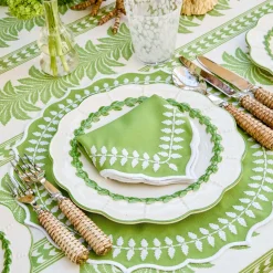 Placemats<Mrs. Alice Green Laurel Placemats (Set of 4)