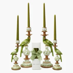 Summer Candleware | Candles<Mrs. Alice Green Parrot Candle Set