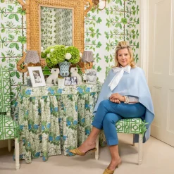 Serena Fresson Fabrics<Mrs. Alice Green Pavilion Fabric