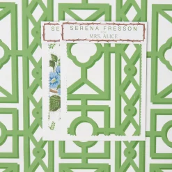 Serena Fresson Fabrics<Mrs. Alice Green Pavilion Fabric