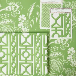 Serena Fresson Fabrics<Mrs. Alice Green Pavilion Fabric