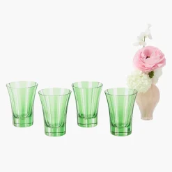 Summer Glassware | Glasses<Mrs. Alice Green Positano Glasses (Set of 4)