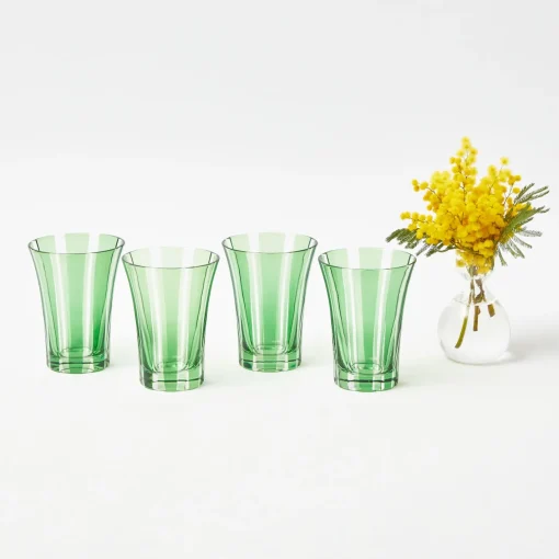 Summer Glassware | Glasses<Mrs. Alice Green Positano Glasses (Set of 4)