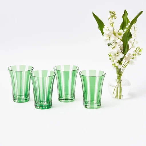 Summer Glassware | Glasses<Mrs. Alice Green Positano Glasses (Set of 4)