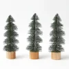 Christmas Decorations<Mrs. Alice Green Swirl Tree (Set of 3)