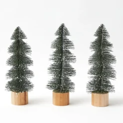 Christmas Decorations<Mrs. Alice Green Swirl Tree (Set of 3)