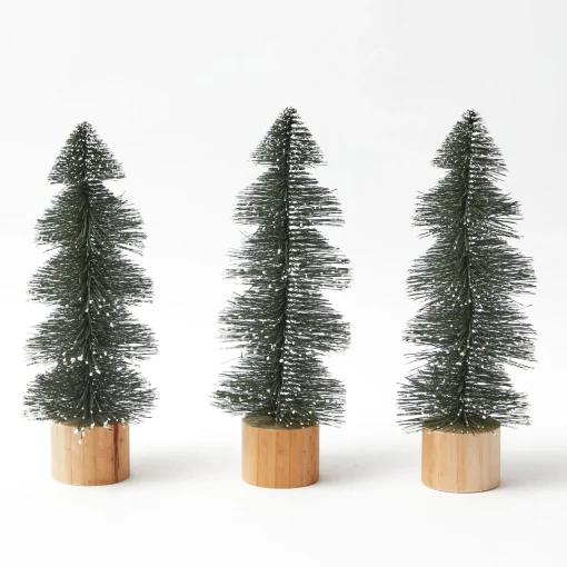 Christmas Decorations<Mrs. Alice Green Swirl Tree (Set of 3)