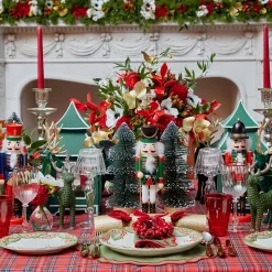 Christmas Decorations<Mrs. Alice Green Swirl Tree (Set of 3)