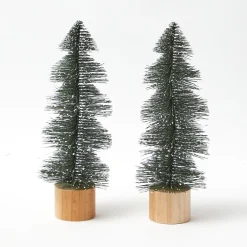 Christmas Decorations<Mrs. Alice Green Swirl Tree (Set of 3)