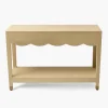 Furniture<Mrs. Alice Gwendolyn Grasscloth Console Table